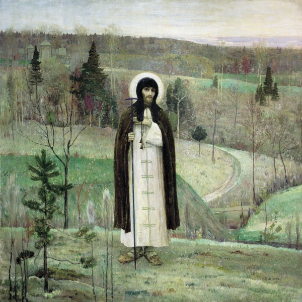 Venerable Sergius of Radonezh by Mikhail Nesterov